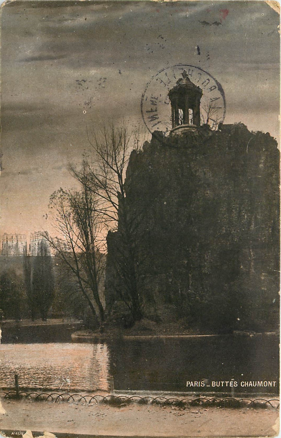 CPA Paris Buttes Chaumont 