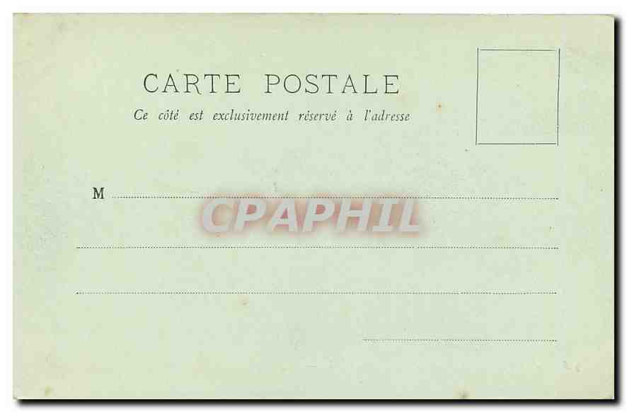 CPA Paris Parc Monceau la Naumachie  — Rückseite