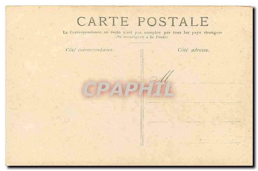 CPA Paris l'Arc de Triomphe du Carrousel date de 1805  — Rückseite