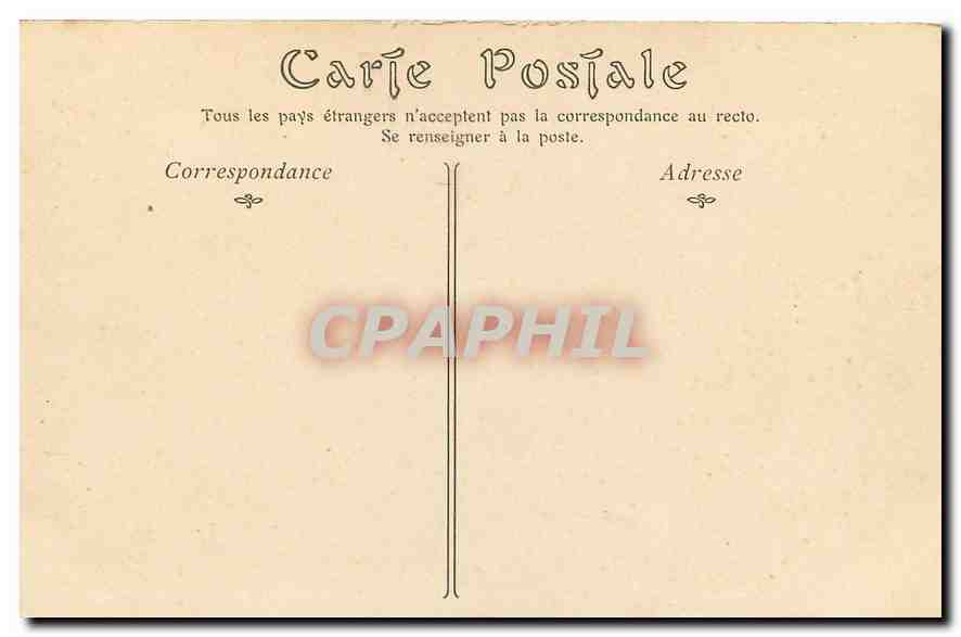 CPA Paris Perspective sur la Seine prise du Louvre  — Rückseite