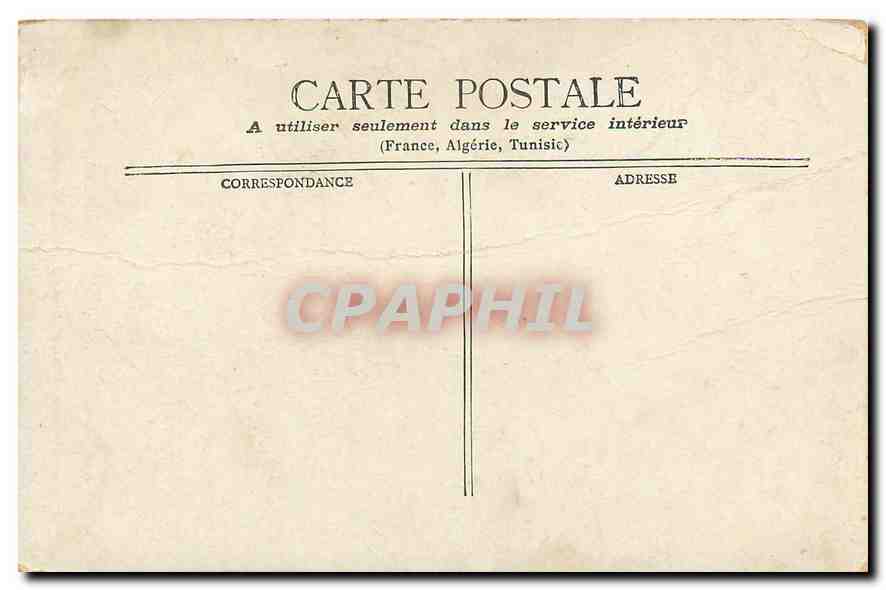 CPA Paris La Place de la Bastille et la Colonne de Juillet  — Verso
