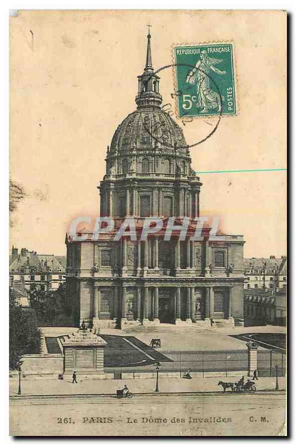 CPA Paris le Dome des Invalides 