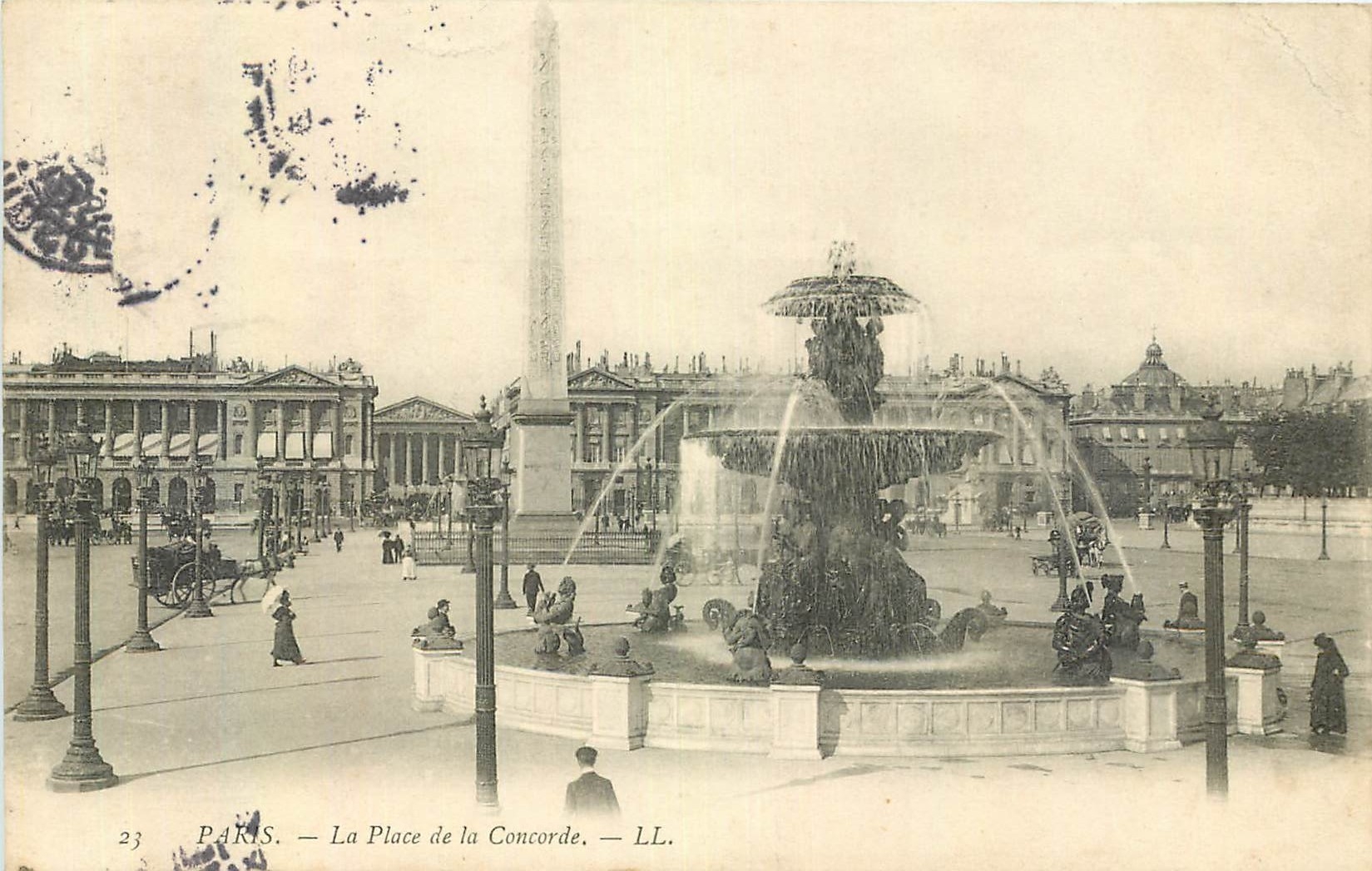 CPA Paris la Place de la Concorde 