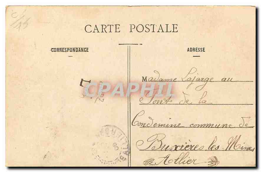 CPA Paris le Petit Palais aux Champs Elysees  — Rückseite