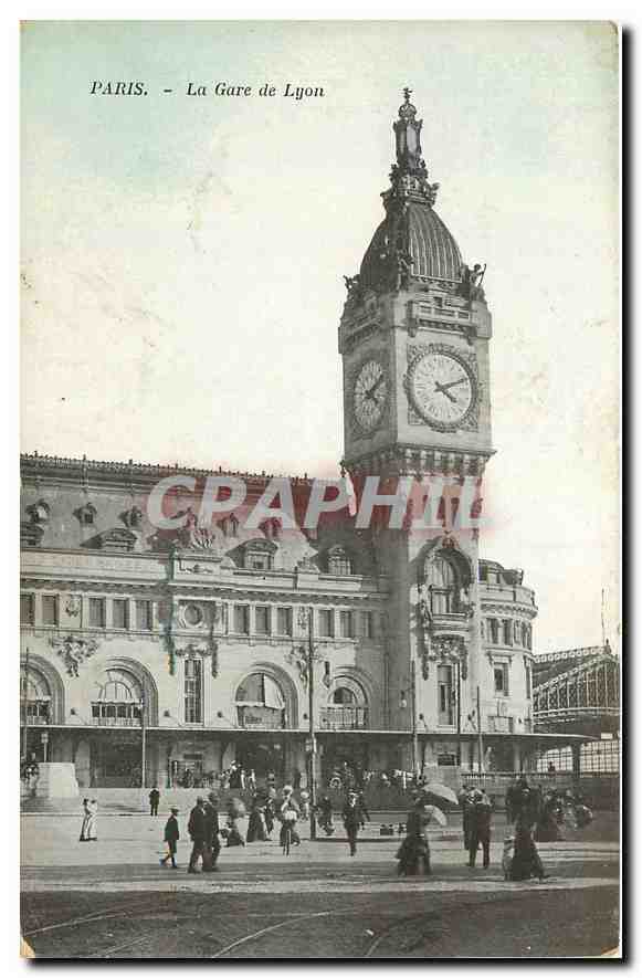 CPA Paris la Gare de Lyon 