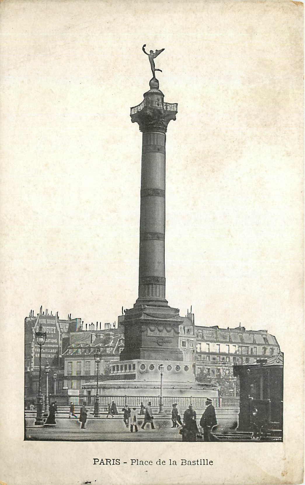 CPA Paris Place de la Bastille 