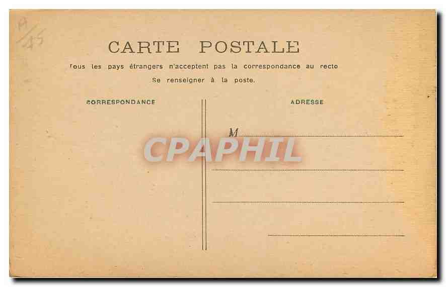 CPA Paris Place de la Bastille  — Rückseite