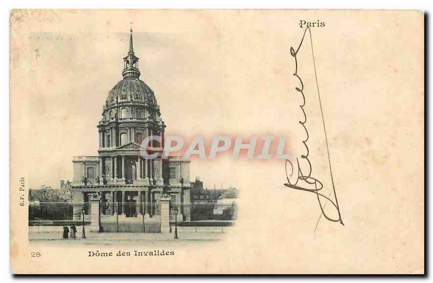CPA Paris Dome des Invalides 