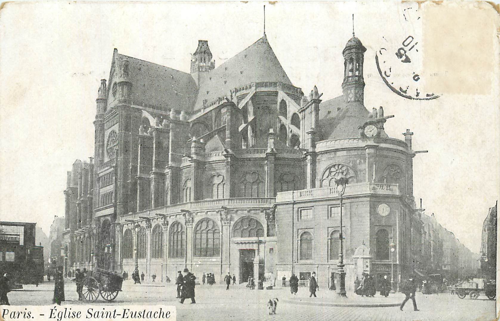 CPA Paris Eglise Saint Eustache 