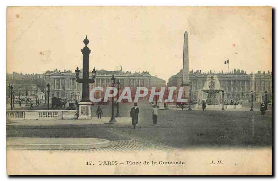 CPA Paris Place de la Concorde 
