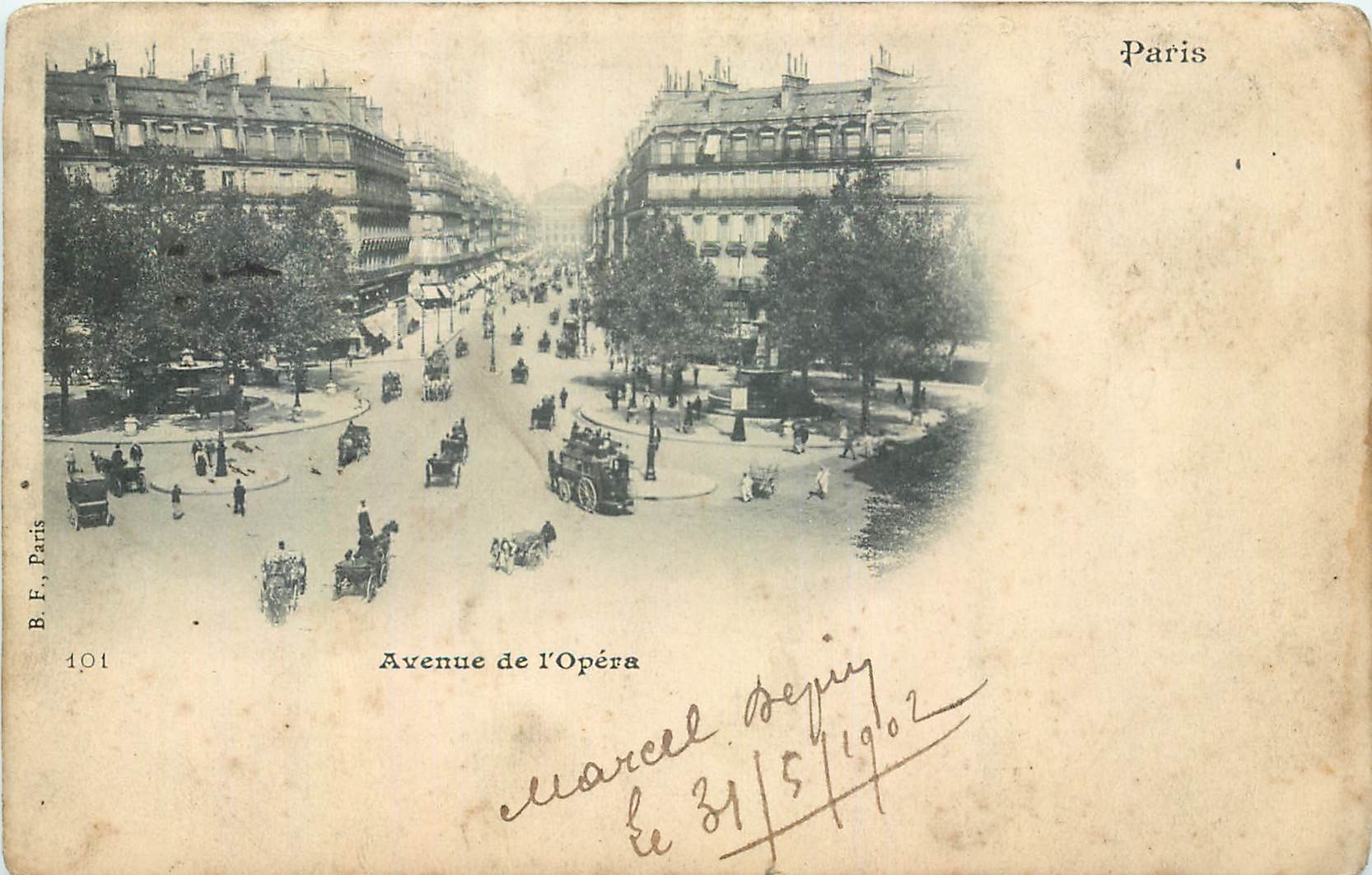 CPA Paris Avenue de l'Opera 