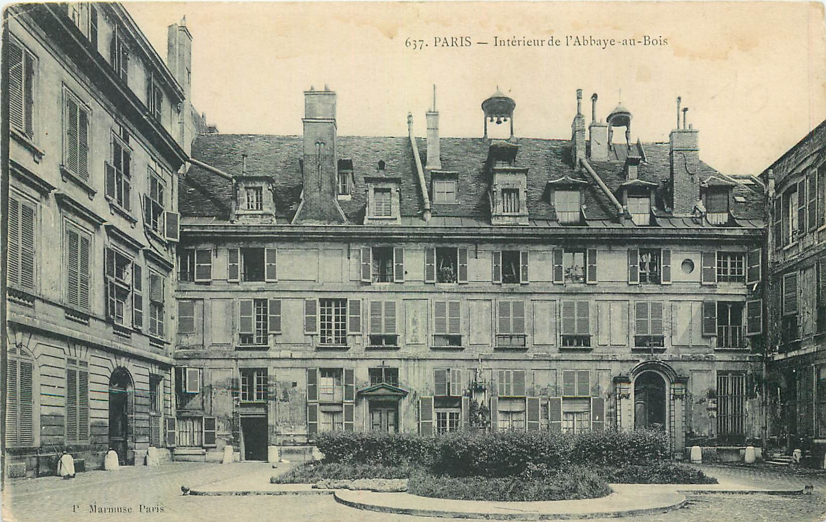 CPA Paris Interieur de l'Abbaye au Bois 