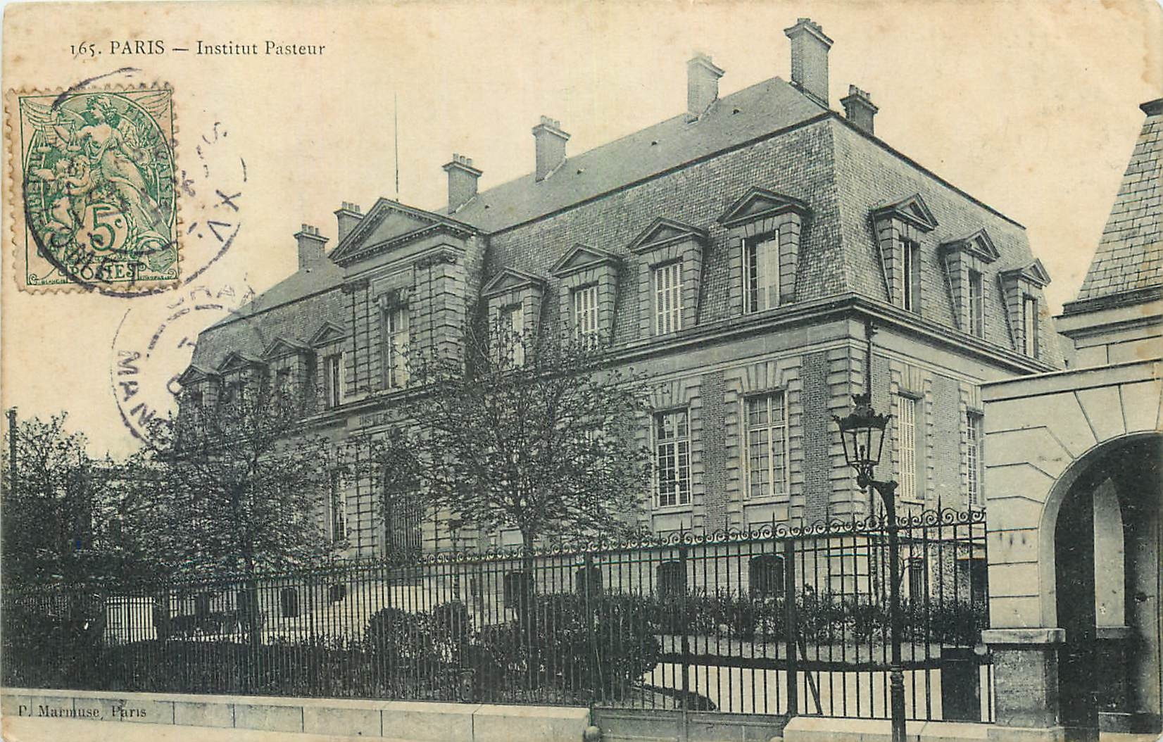 CPA Paris Institut Pasteur 