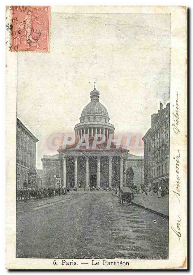 CPA Paris le Pantheon 