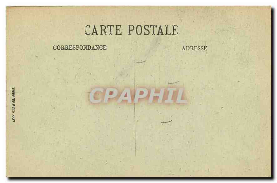 CPA Paris la Gare du Bois de Boulogne  — Rückseite