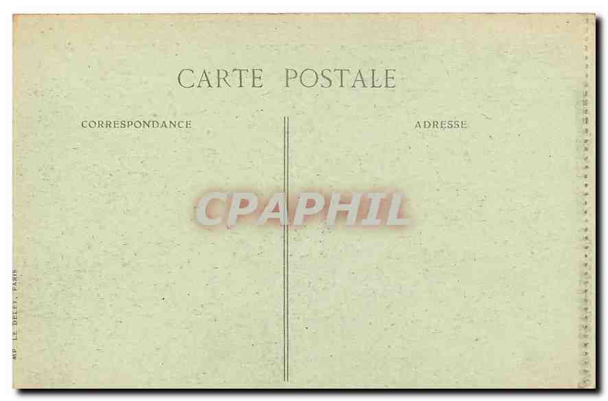 CPA Paris Nouveau Jardin du Louvre  — Rückseite