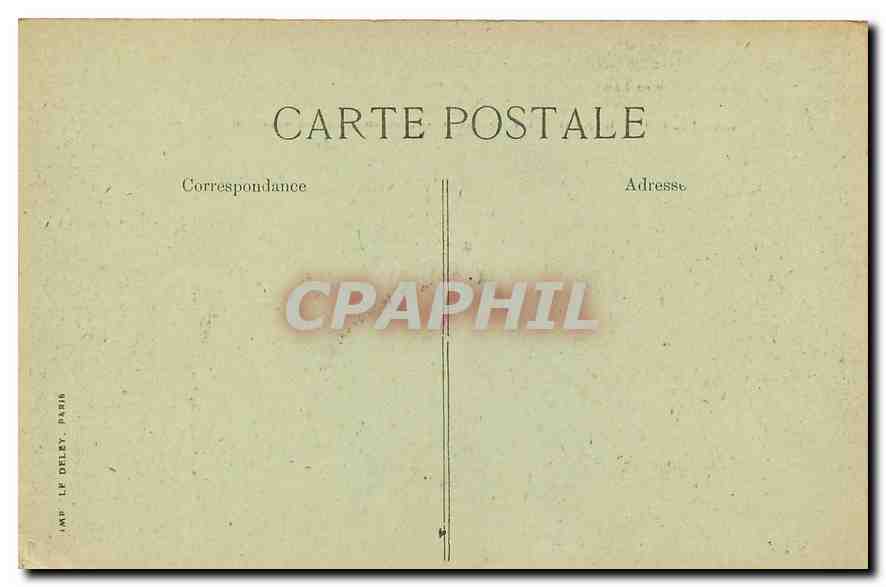 CPA Paris Gare de Lyon  — Rückseite
