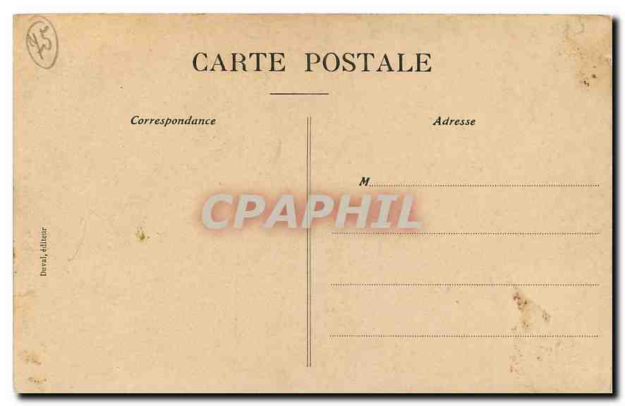 CPA Paris le Sacre Coeur de Montmartre  — Rückseite