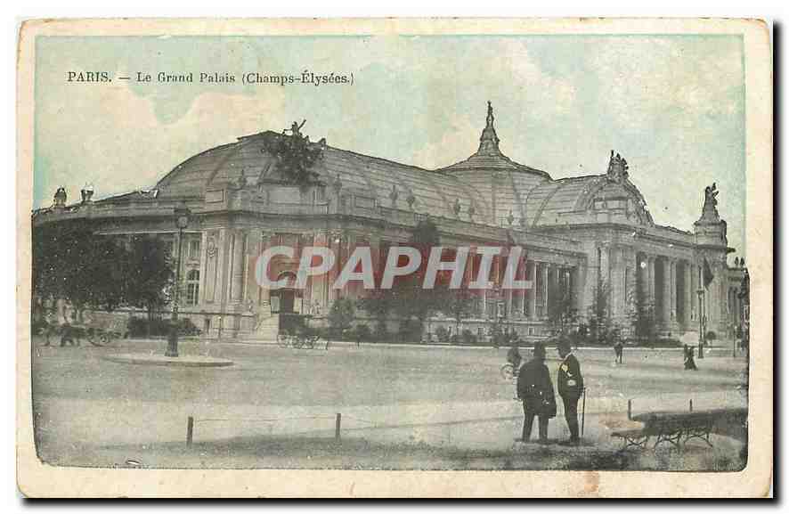 CPA Paris le Grand Palais Champs Elysees 