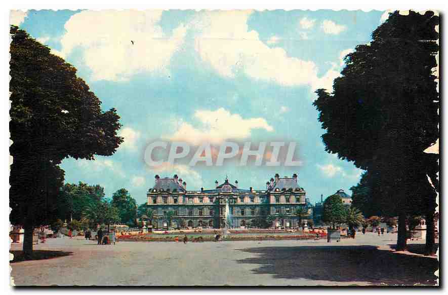CPA Paris le Palais du Luxembourg 