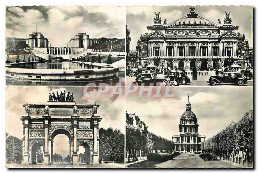 CPA Paris et ses Merveilles le Palais de Chaillot Azema Boileau et Carlu architectes le Theatre de l