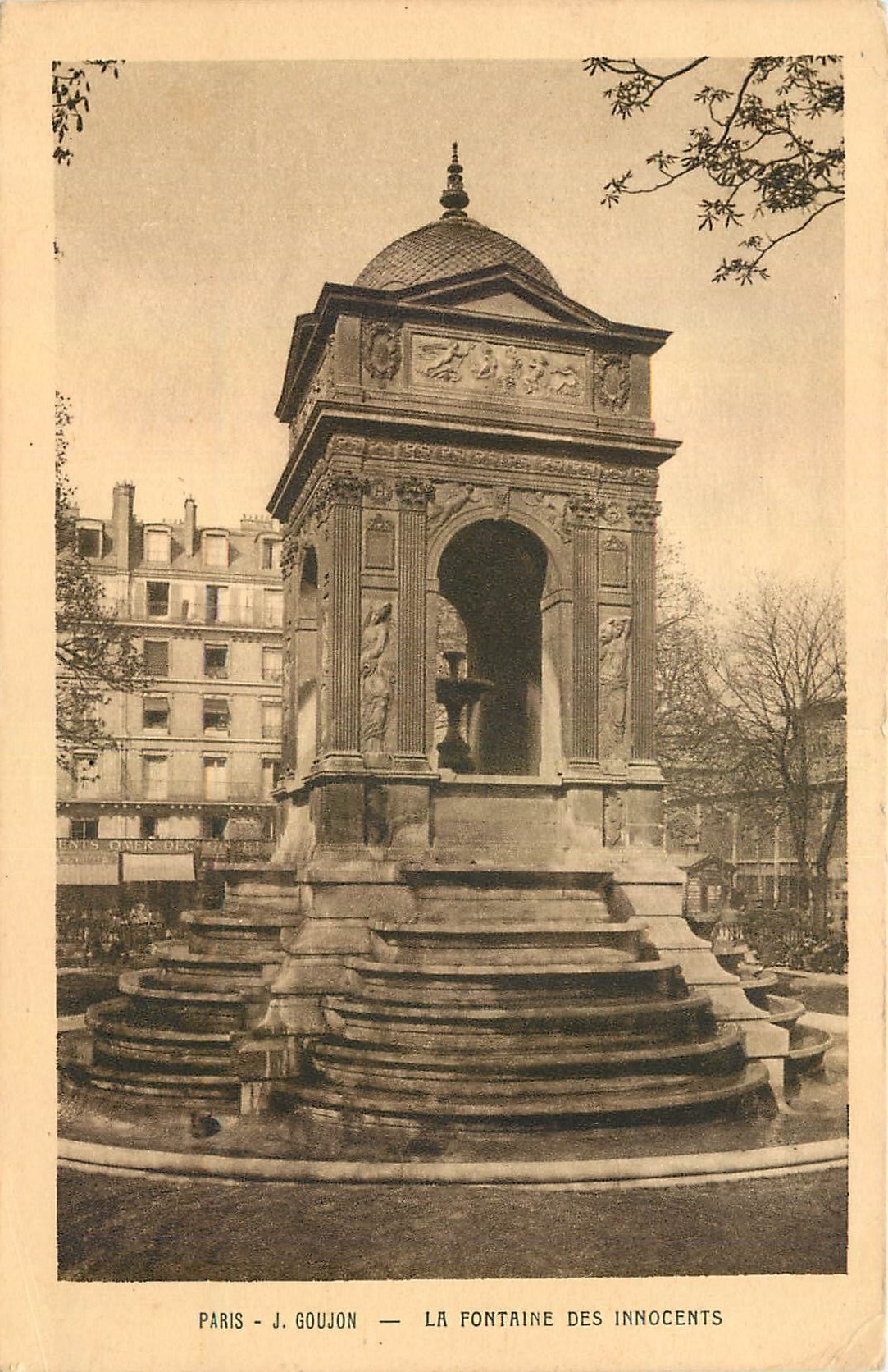 CPA Paris J Goujon la Fontaine des Innocents 
