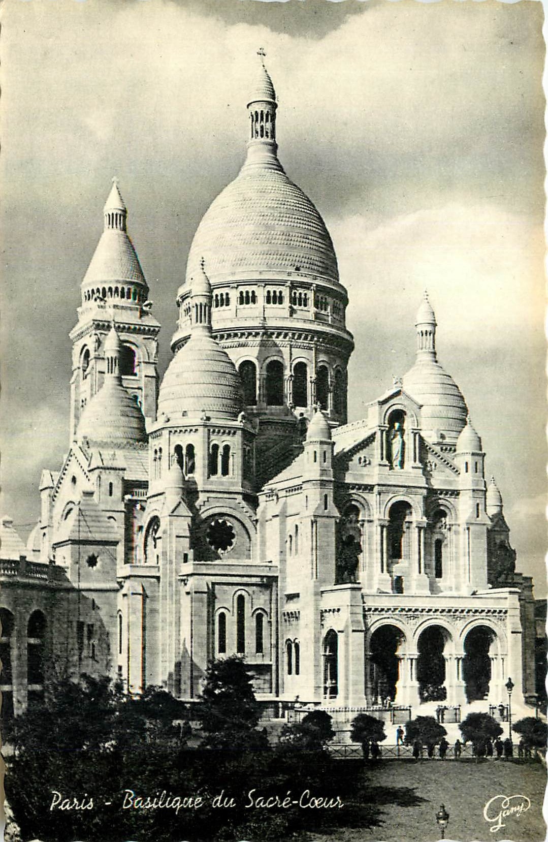 CPA Paris Basilique du Sacre Coeur 