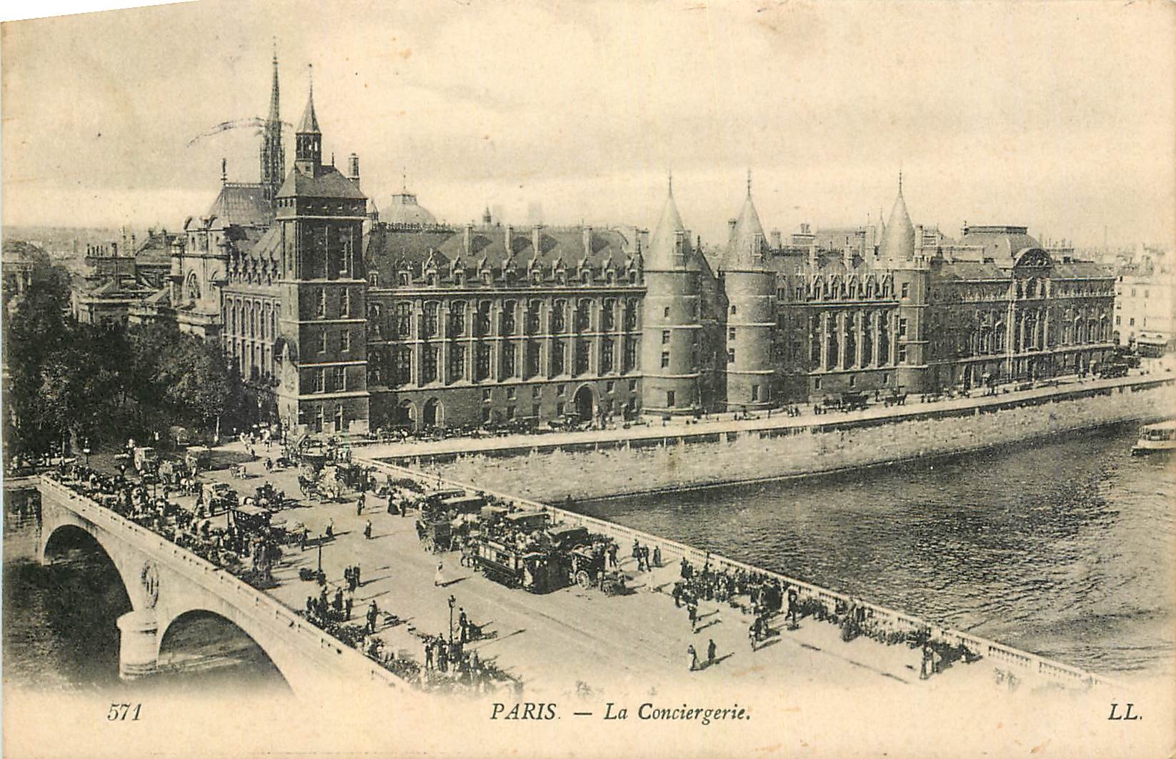 CPA Paris la Conciergerie 