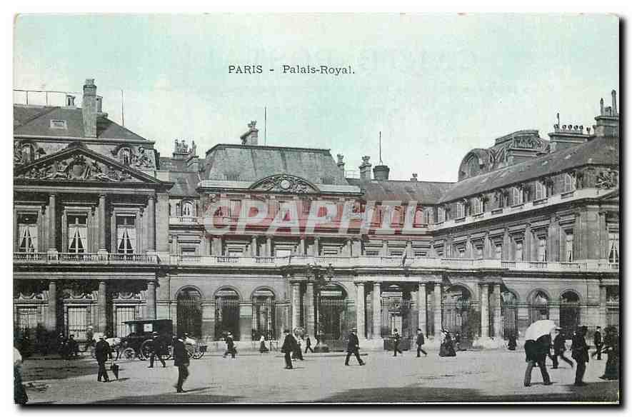 CPA Paris Palais Royal 