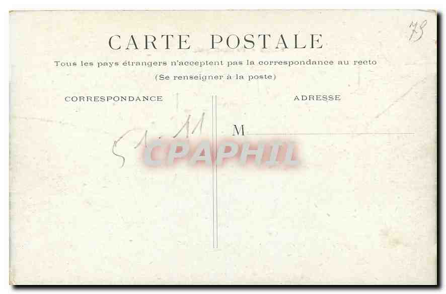 CPA Paris Palais Royal  — Rückseite