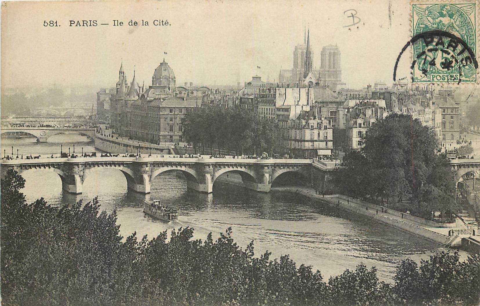 CPA Paris Ile de la Cite 