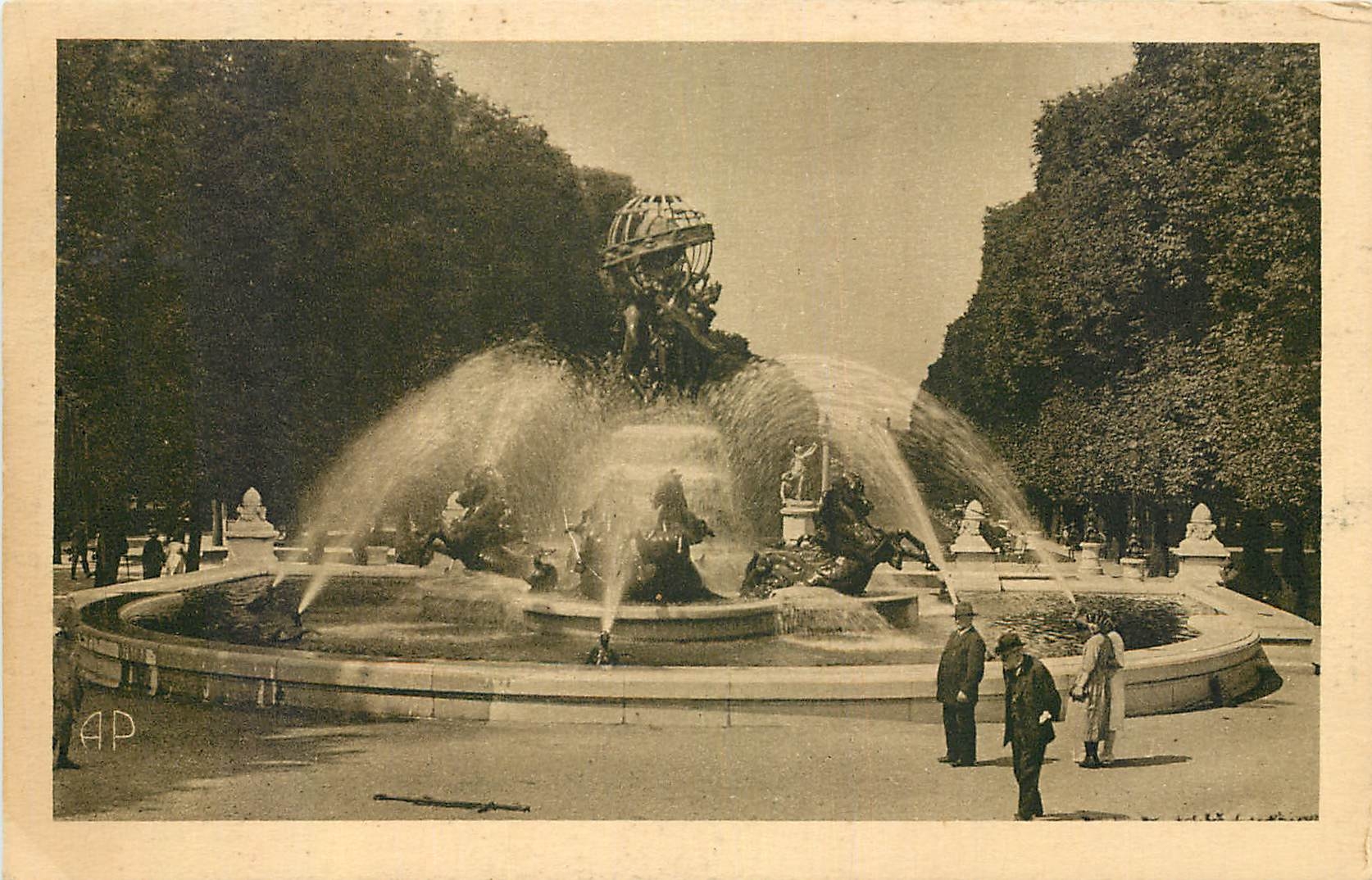 CPA Paris la Fontaine Carpeaux Jardin du Luxembourg 