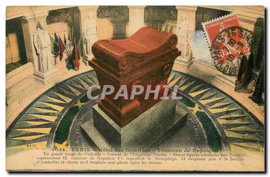 CPA Paris Hotel des Invalides Tombeau de Napoleon Ier 