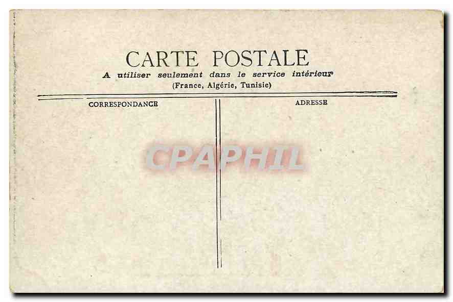 CPA Paris la Madeleine et rye royale  — Verso
