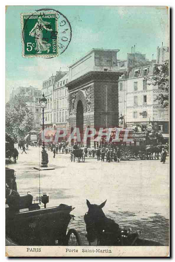 CPA Paris Porte Saint Martin 