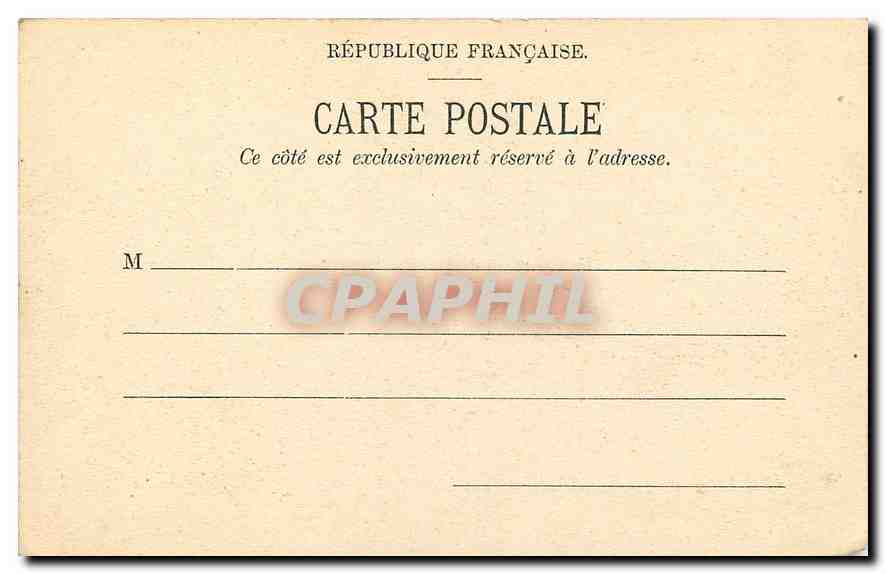 CPA Paris la grille d'entree de l'hotel des invalides  — Rückseite