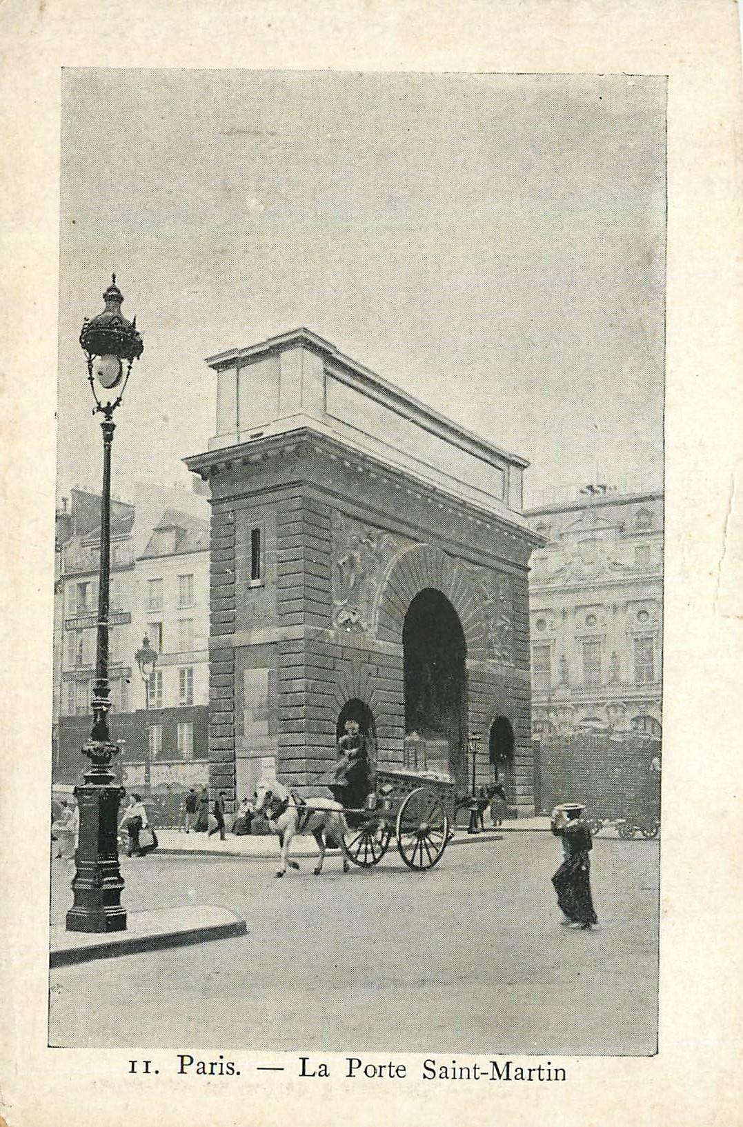 CPA Paris la Porte Saint Martin 
