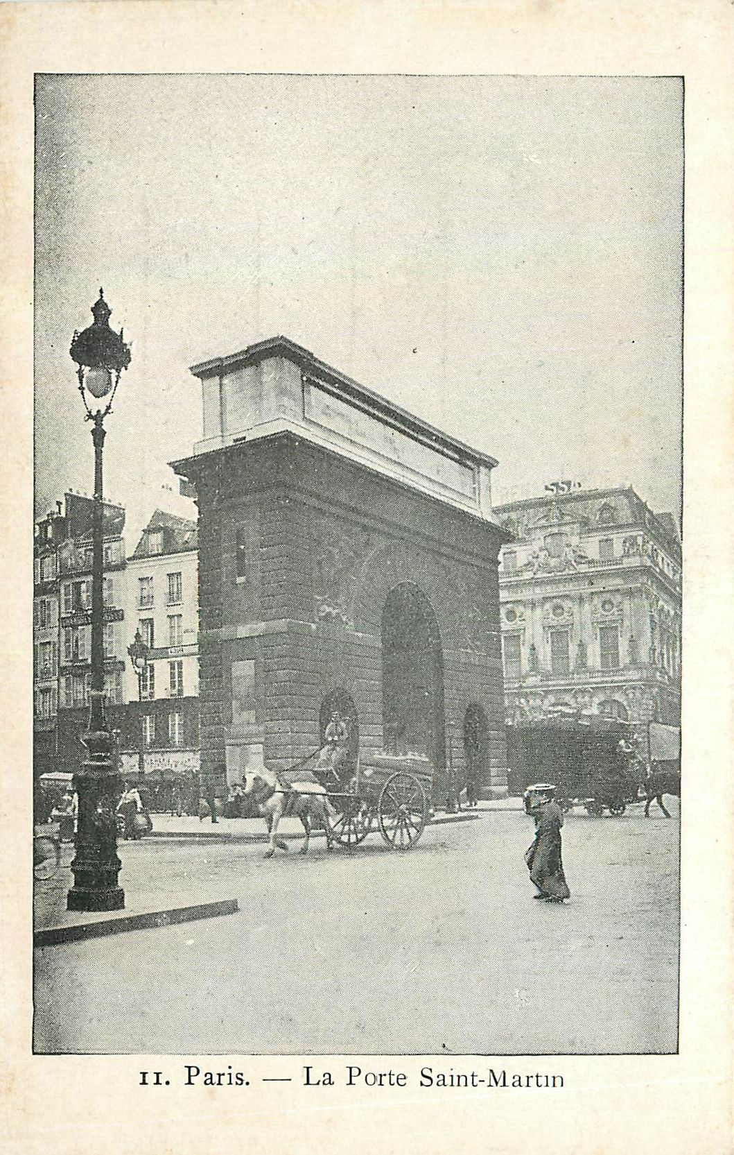 CPA Paris La Porte Saint Martin 