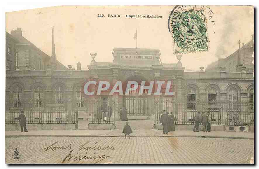 CPA Paris Hopital Lariboisiere 