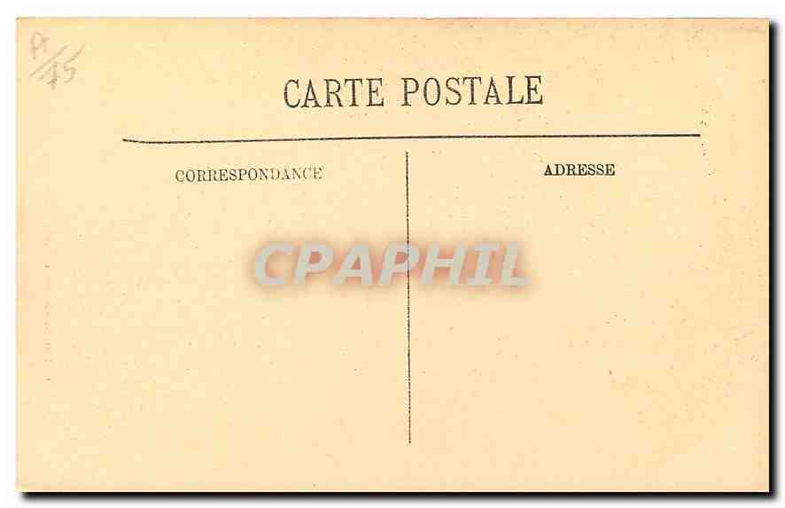 CPA Paris tombeau de l'Empereur aux invalides  — Verso