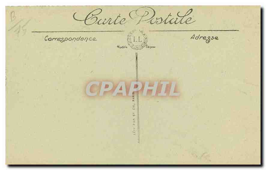CPA Paris La Colonnade du Louvre  — Rückseite
