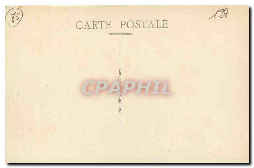 CPA Paris le Tombeau de Napoleon Ier aux invalides  — Rückseite