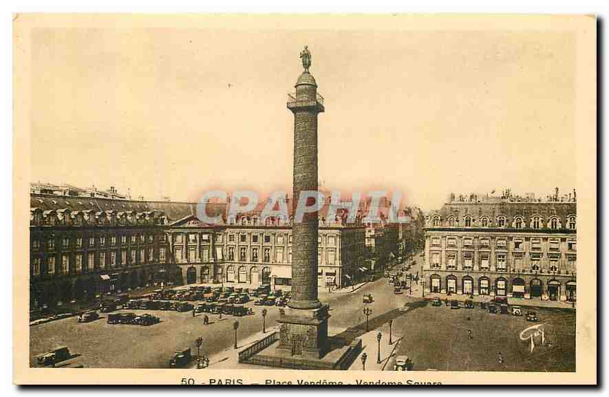 CPA Paris place Vendome 