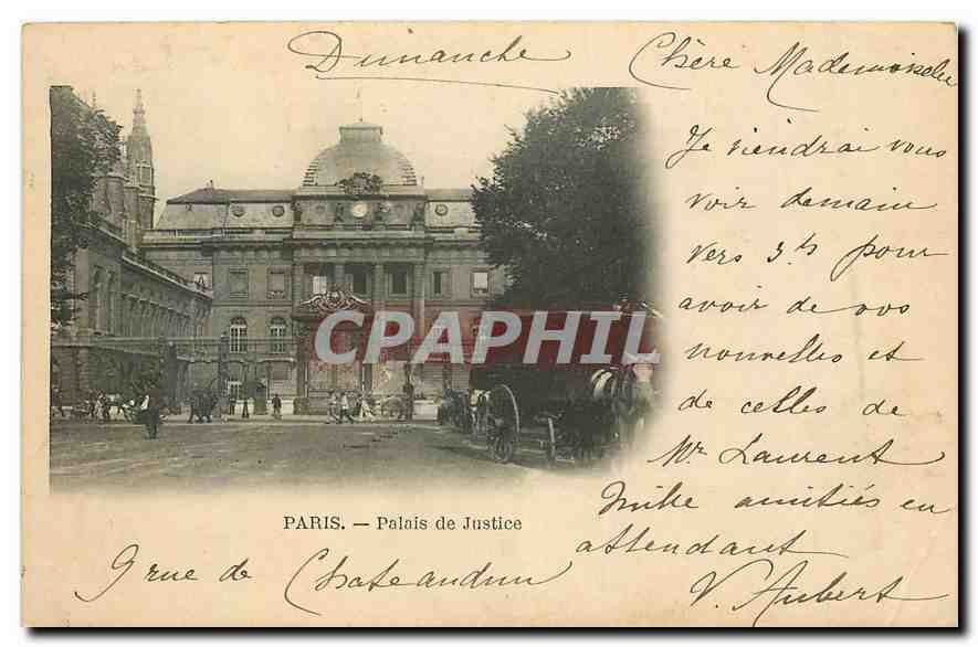 CPA Paris Palais de Justice 