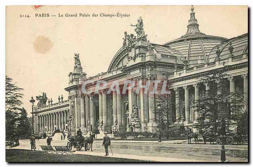 CPA Paris Le Grand Palais des Champs Elysees 