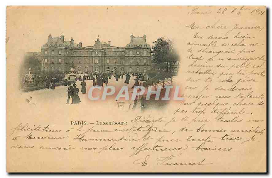 CPA Paris Luxembourg 