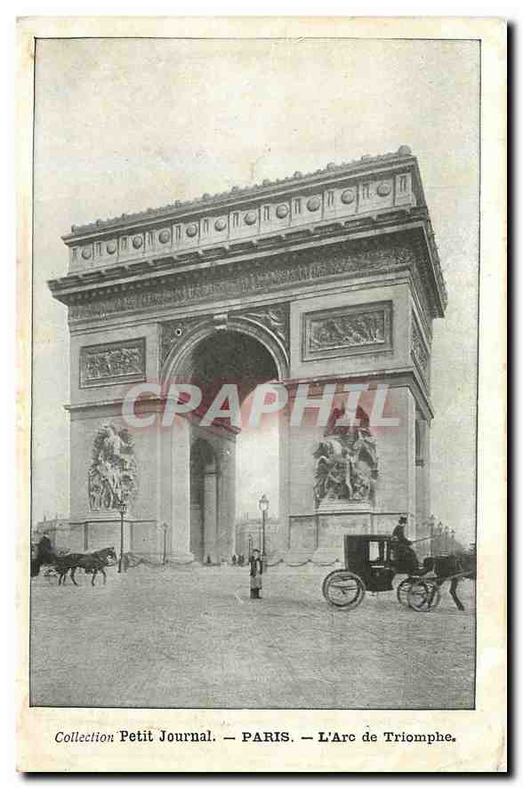 CPA Collection Petit Journal Paris L'Arc de Triomphe 