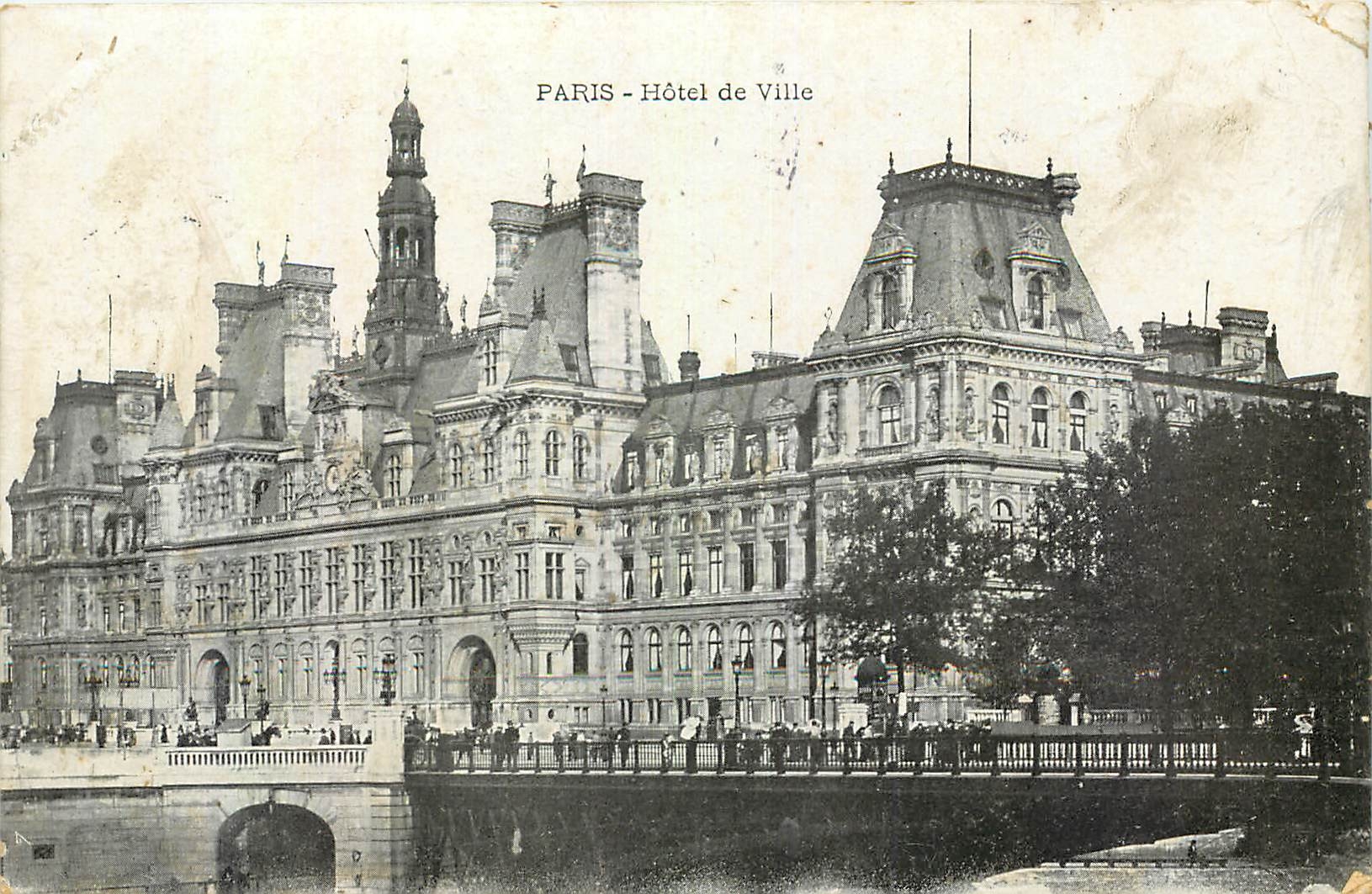 CPA Paris Hotel de Ville 