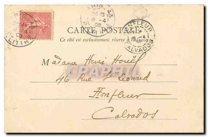 CPA Paris Lac du Bois de Boulogne  — Rückseite