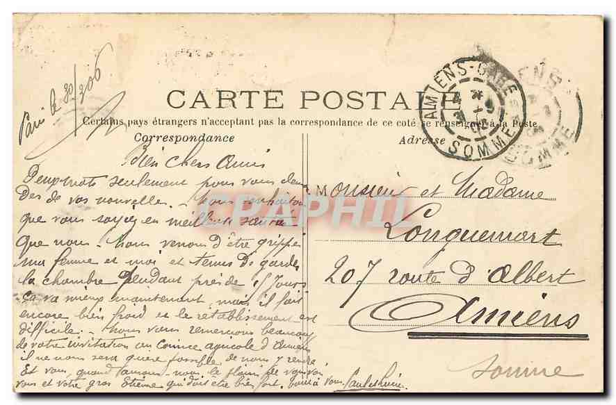 CPA Paris Le Pont Neuf et l'Ecluse de la Monnaie Bateau — Verso